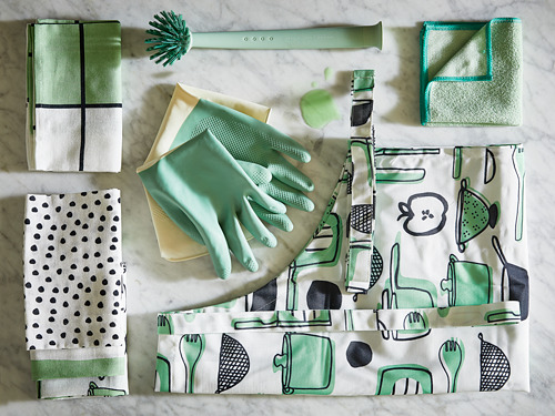 RINNIG - 清潔手套, 綠色 | IKEA 線上購物 - PE812071_S4