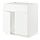 METOD - base cabinet f sink w 2 doors/front, white Enköping/white wood effect | IKEA Taiwan Online - PE855844_S1