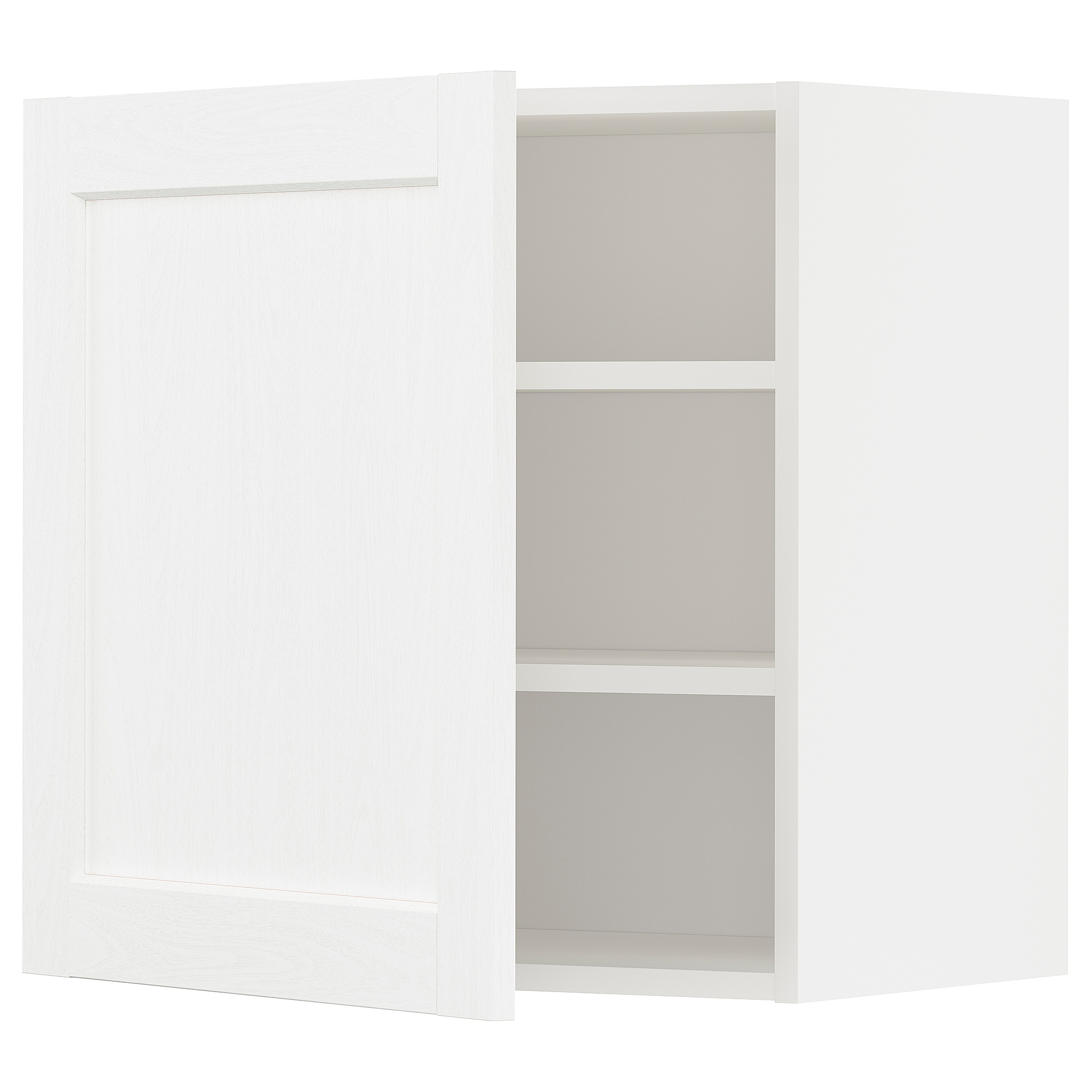 METOD wall cabinet with shelves