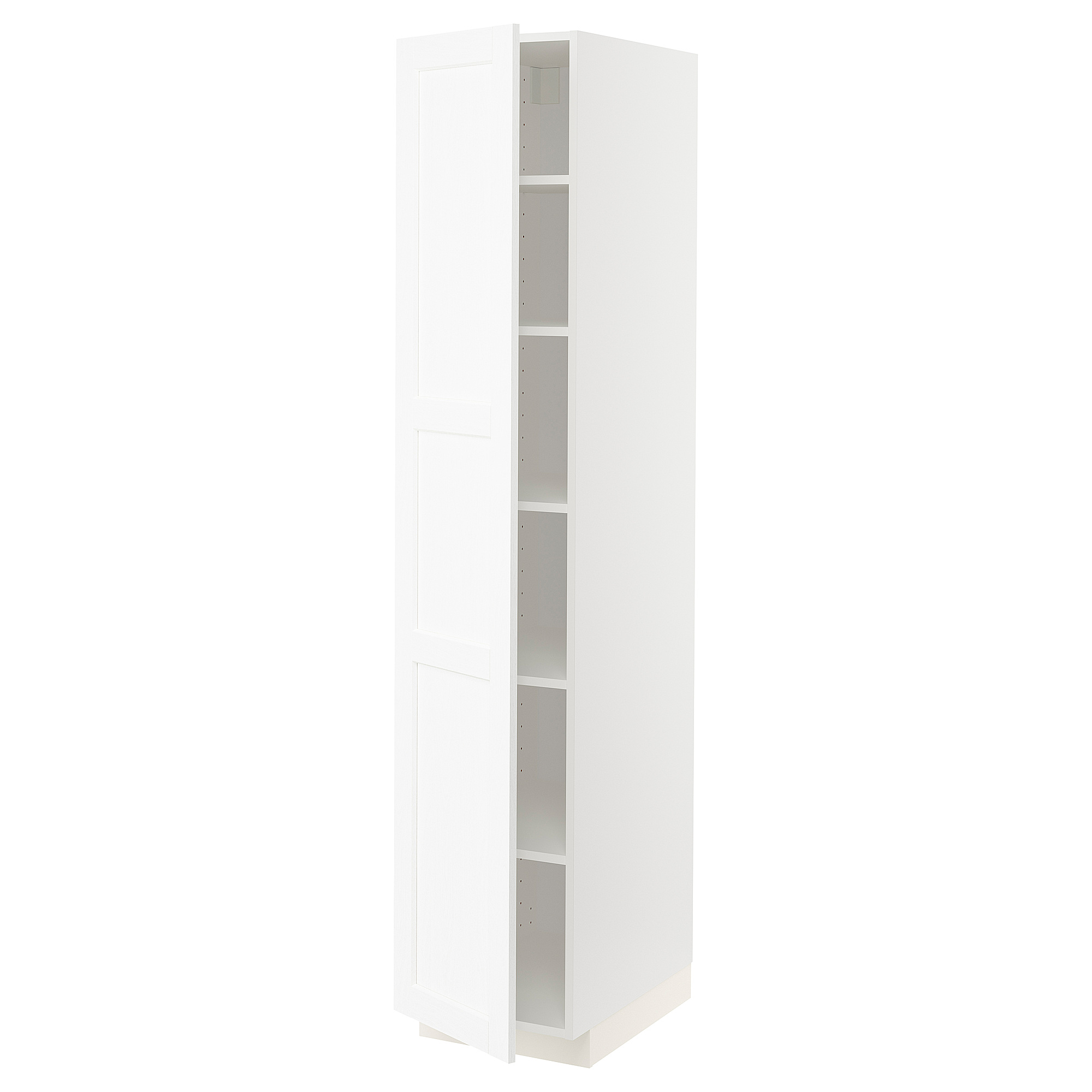 METOD high cabinet with shelves