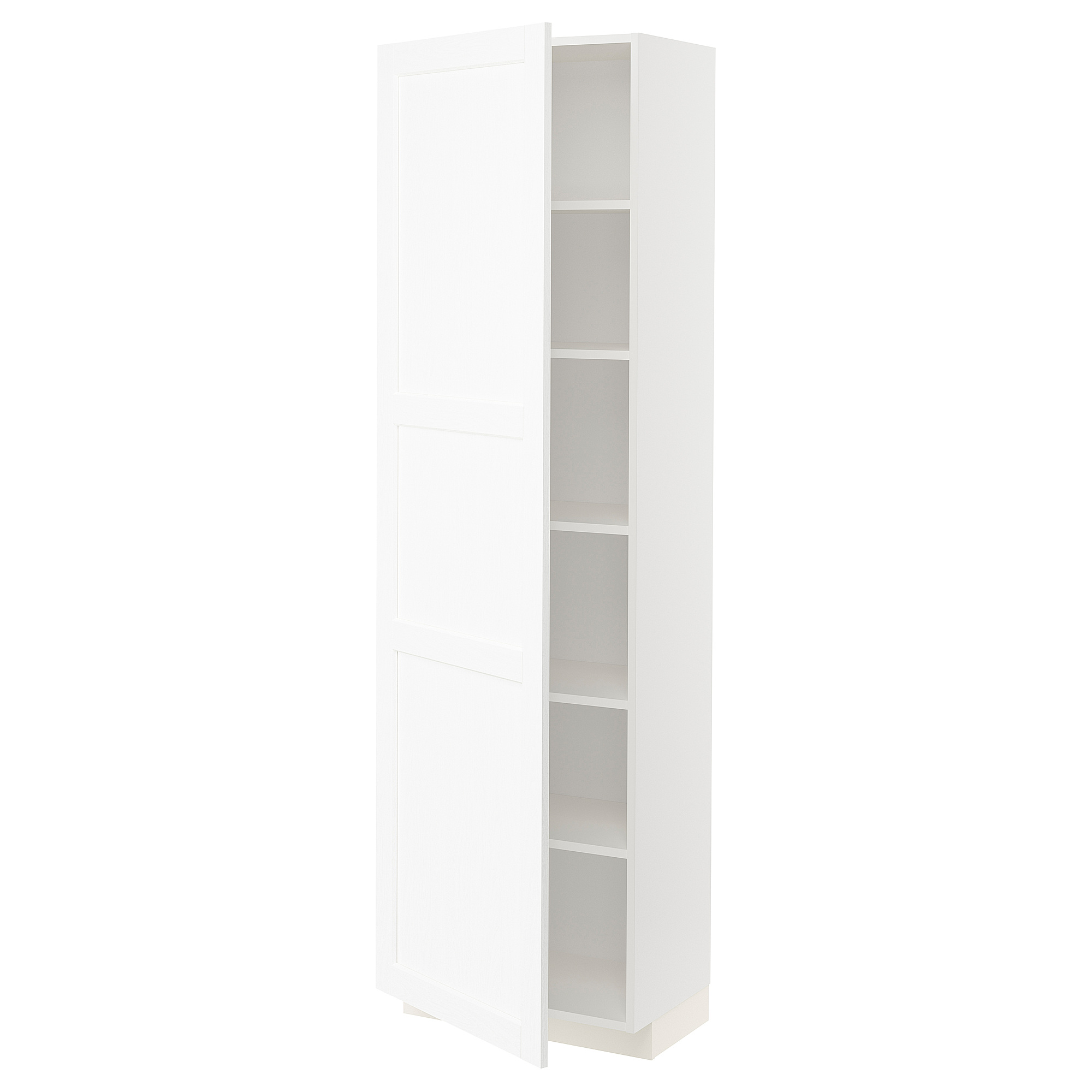 METOD high cabinet with shelves