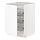 METOD - 底櫃附網籃, 白色 Enköping/白色 木紋 | IKEA 線上購物 - PE855867_S1