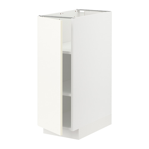 METOD base cabinet with shelves