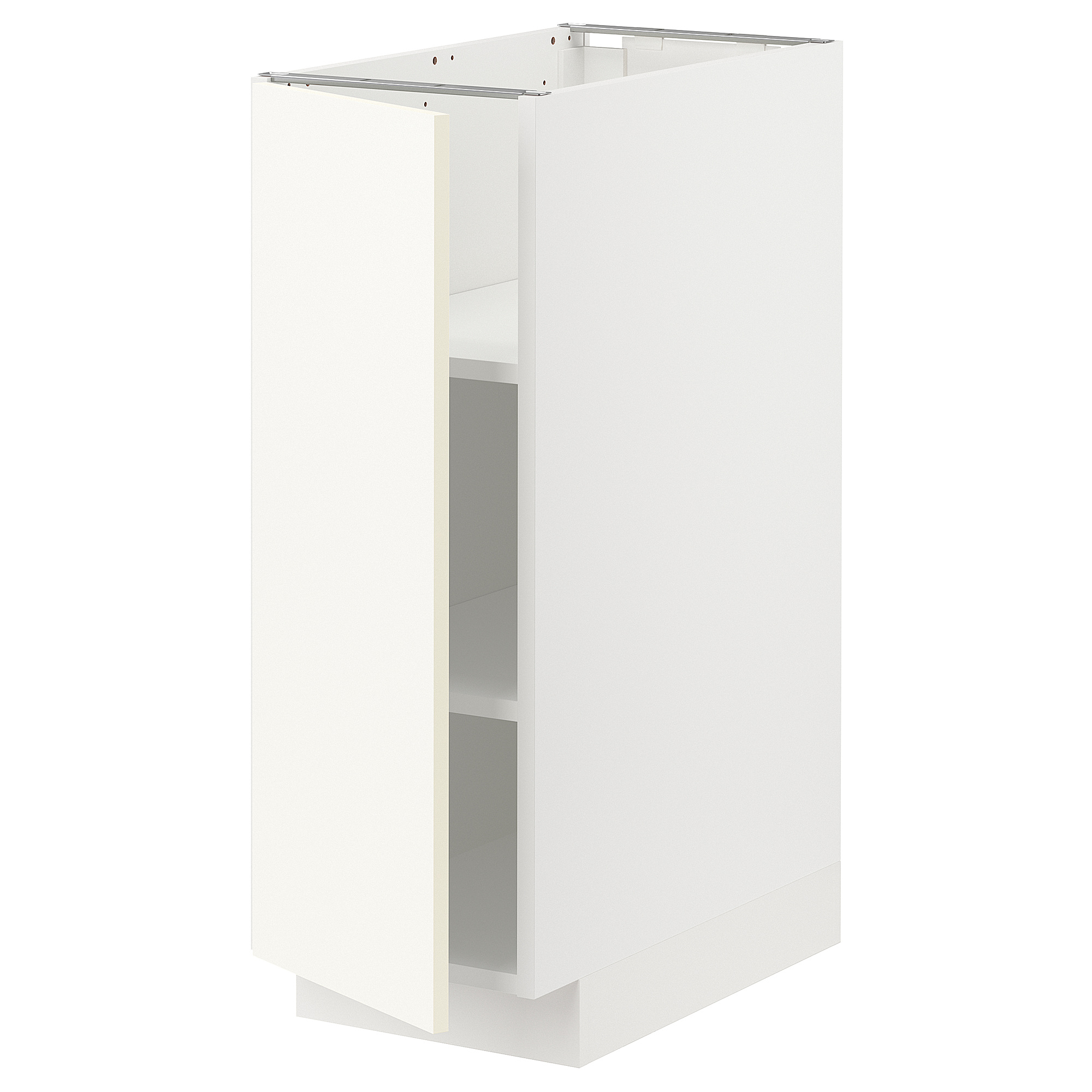 METOD base cabinet with shelves