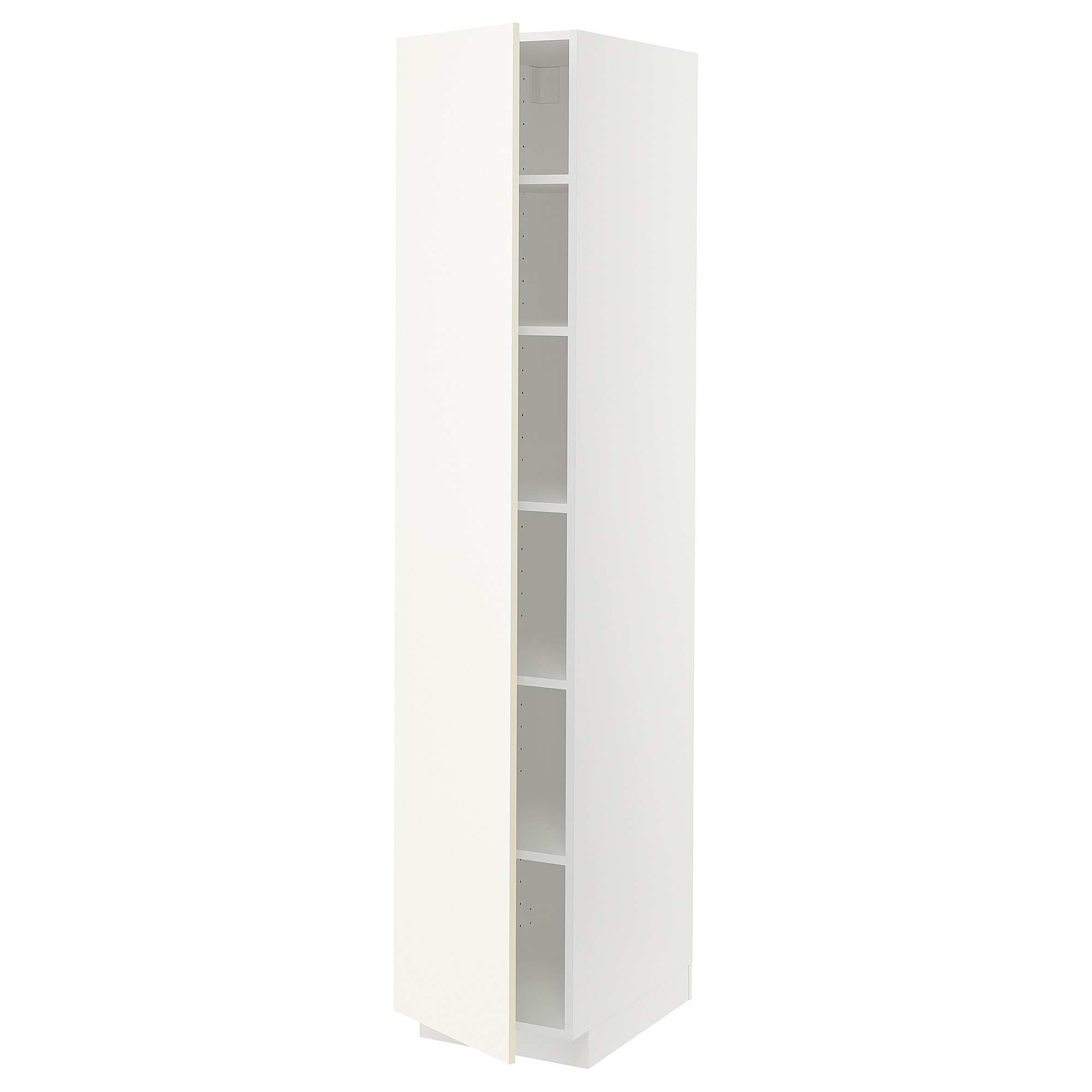 METOD high cabinet with shelves