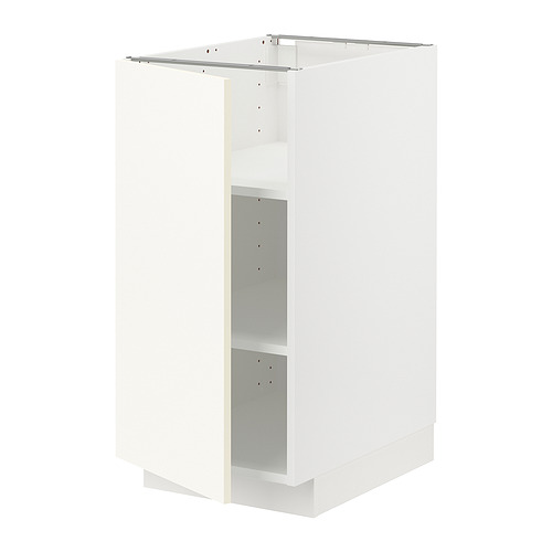 METOD base cabinet with shelves