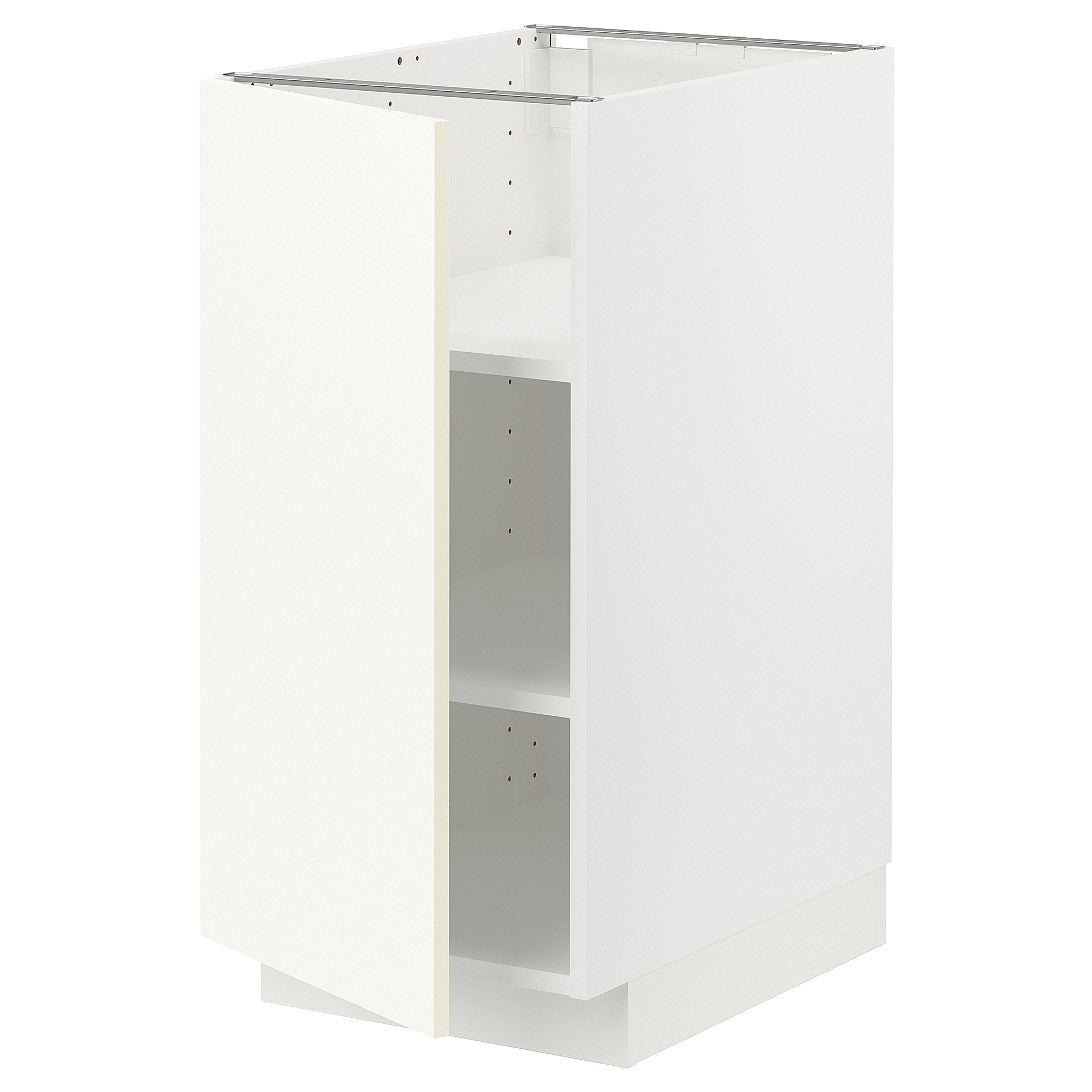 METOD base cabinet with shelves