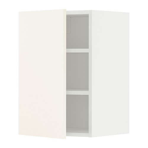 METOD wall cabinet with shelves