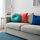 GRACIÖS - 靠枕, 絲絨/土耳其藍 | IKEA 線上購物 - PE756374_S1