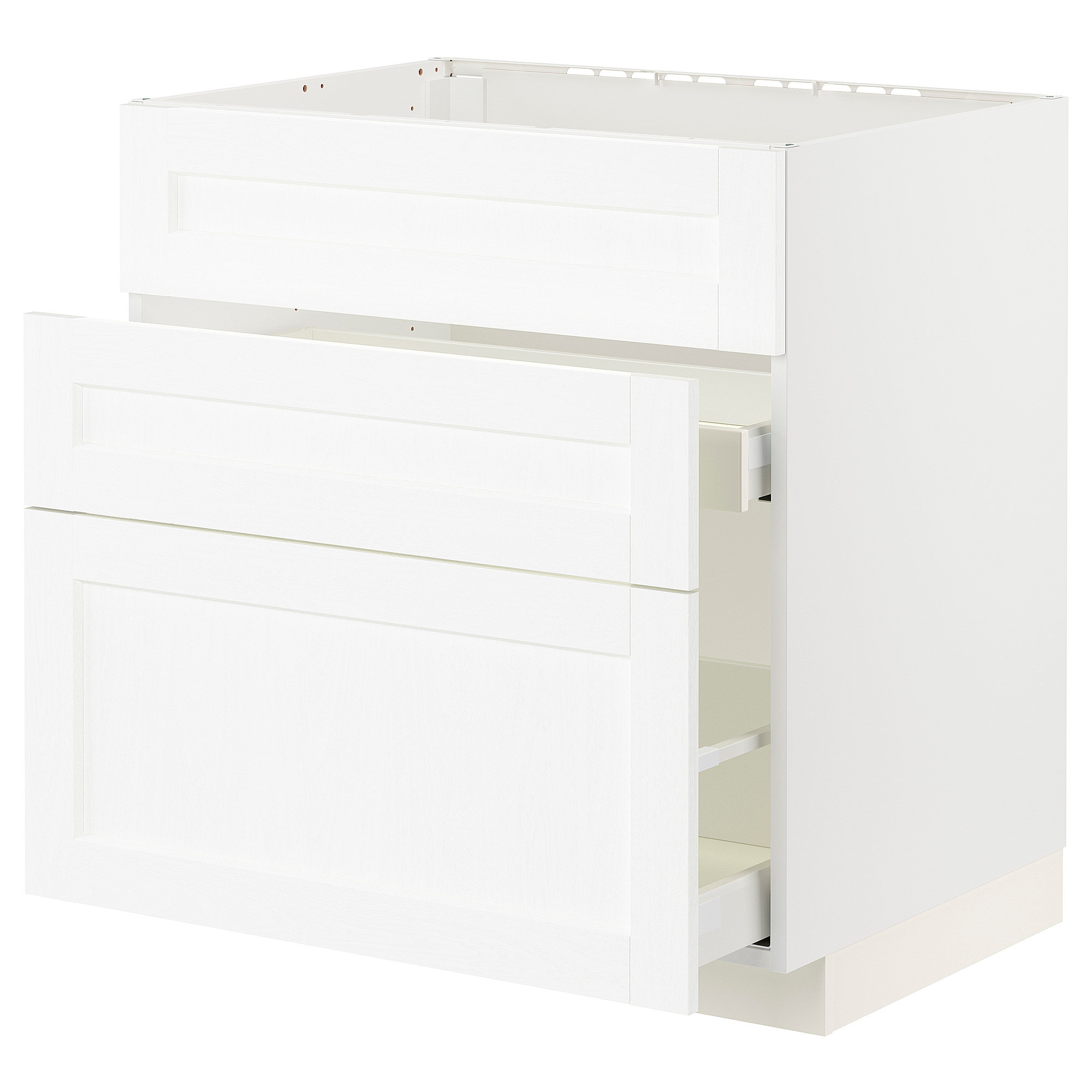 METOD/MAXIMERA base cab f sink+3 fronts/2 drawers