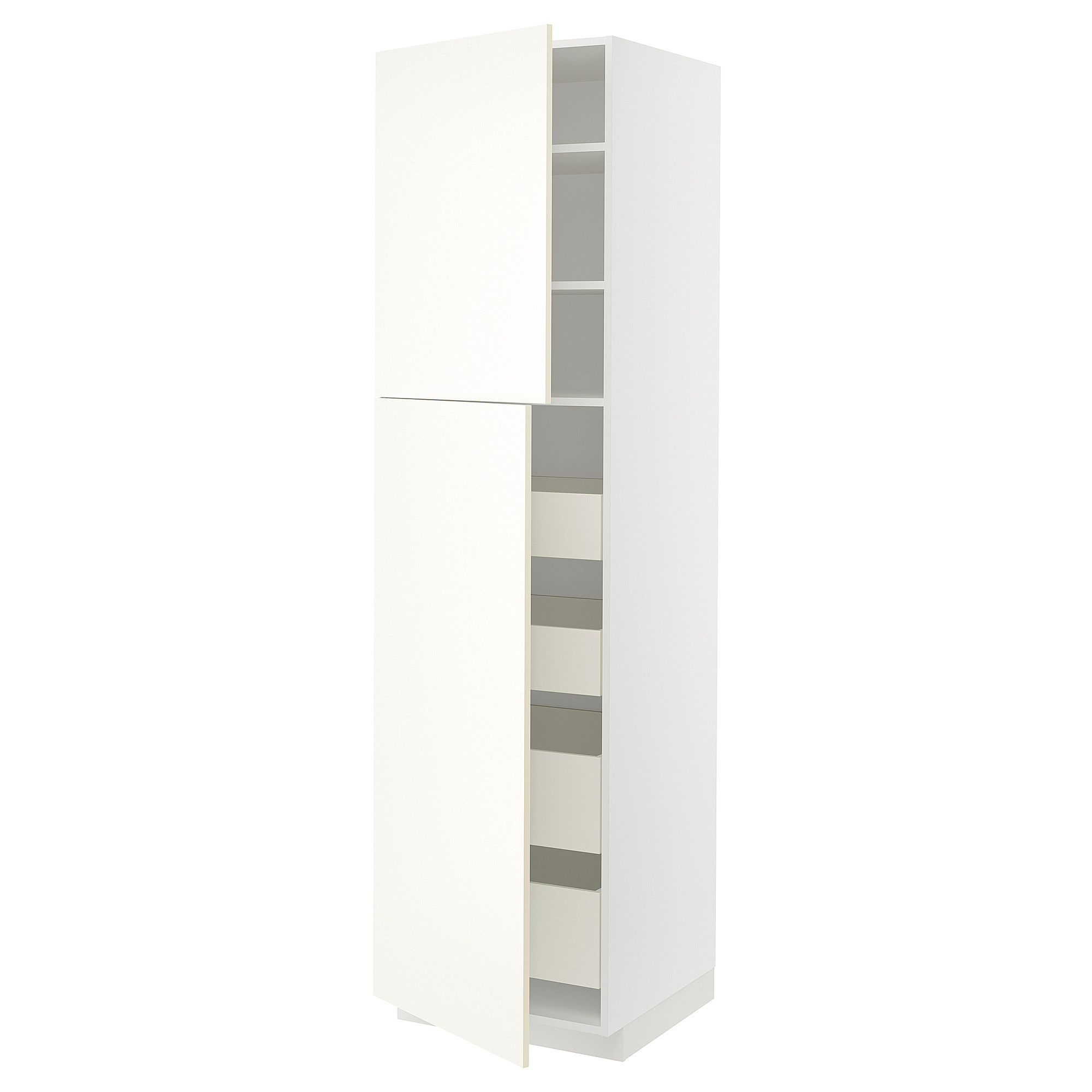 METOD/MAXIMERA hi cab w 2 doors/4 drawers