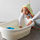 LÄTTSAM - 嬰兒浴盆, 白色/綠色 | IKEA 線上購物 - PE611440_S1