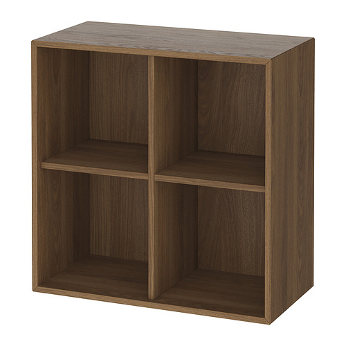 EKET - 收納櫃/4隔層, 棕色/胡桃木紋, 70x35x70 公分 | IKEA 線上購物 - PE960063_S4