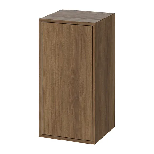 EKET - 收納櫃附門板/1層板, 棕色/胡桃木紋, 35x35x70 公分 | IKEA 線上購物 - PE960064_S4