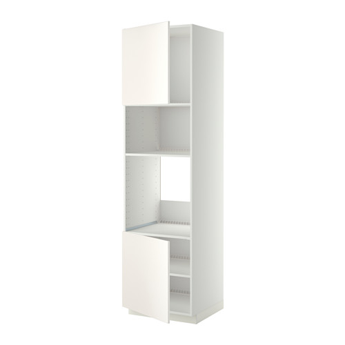 METOD - hi cb f oven/micro w 2 drs/shelves, white/Veddinge white | IKEA Taiwan Online - PE409100_S4