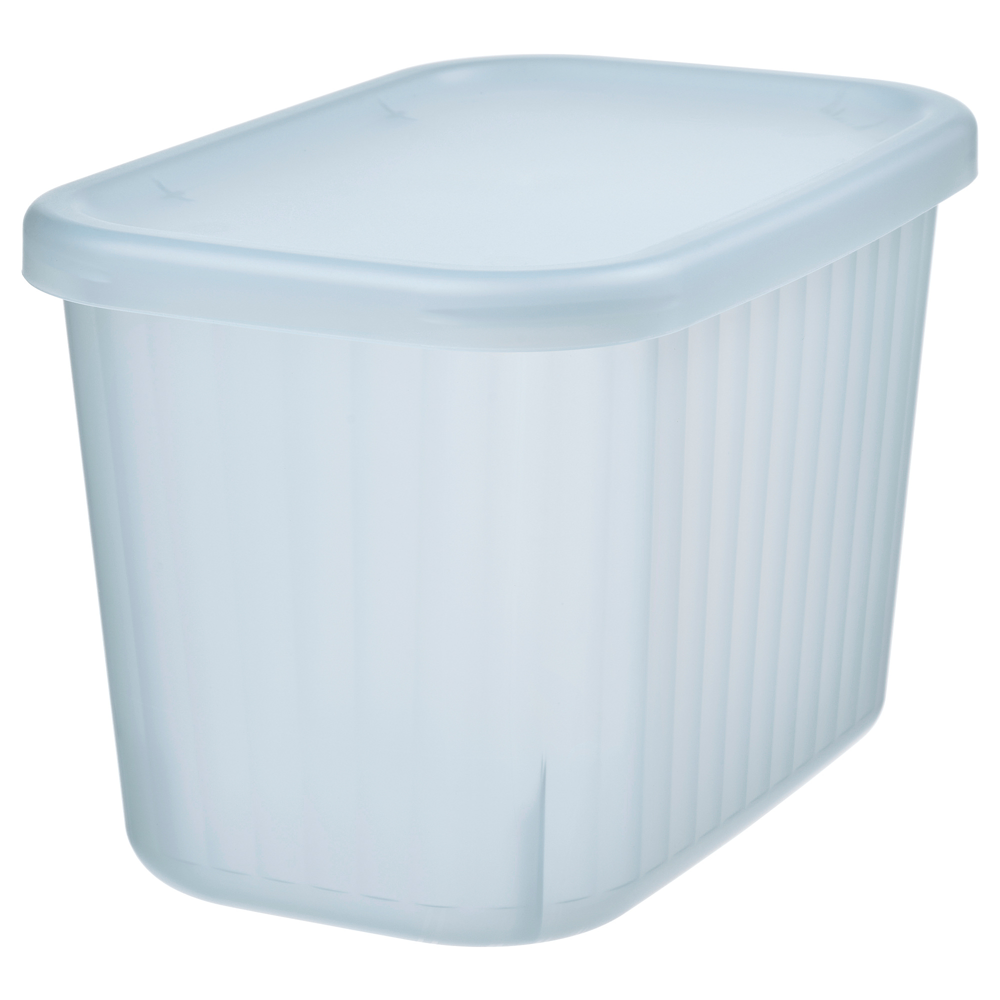 RYKTA storage box with lid