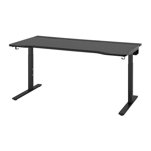 UTMANING - gaming desk, black, 160x80 cm | IKEA Taiwan Online - PE960074_S4