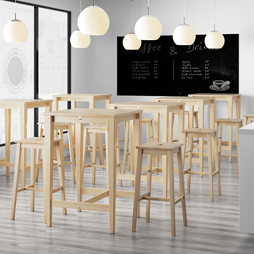 NILSOLLE - 吧台椅, 樺木 | IKEA 線上購物 - PE594766_S4