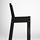 NORRÅKER - bar stool with backrest, black | IKEA Taiwan Online - PE620074_S1