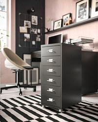 HELMER - drawer unit on casters, white | IKEA Taiwan Online - PE328644_S3