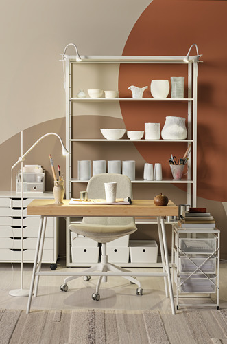 LILLÅSEN - 書桌/工作桌, 竹 | IKEA 線上購物 - PH172787_S4