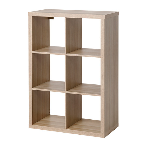 KALLAX - 層架組, 染白橡木紋, 77x112 公分 | IKEA 線上購物 - PE894398_S4