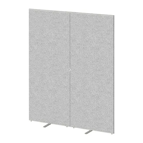 SIDORNA - 隔間屏風, 灰色, 160x195 公分 | IKEA 線上購物 - PE894410_S4
