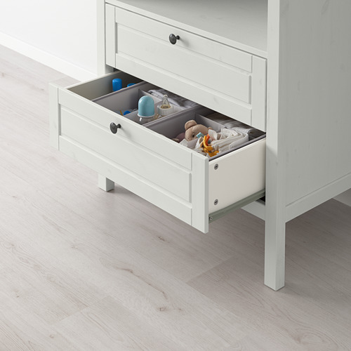 SUNDVIK - 尿布更換桌/抽屜櫃, 白色 | IKEA 線上購物 - PE612165_S4