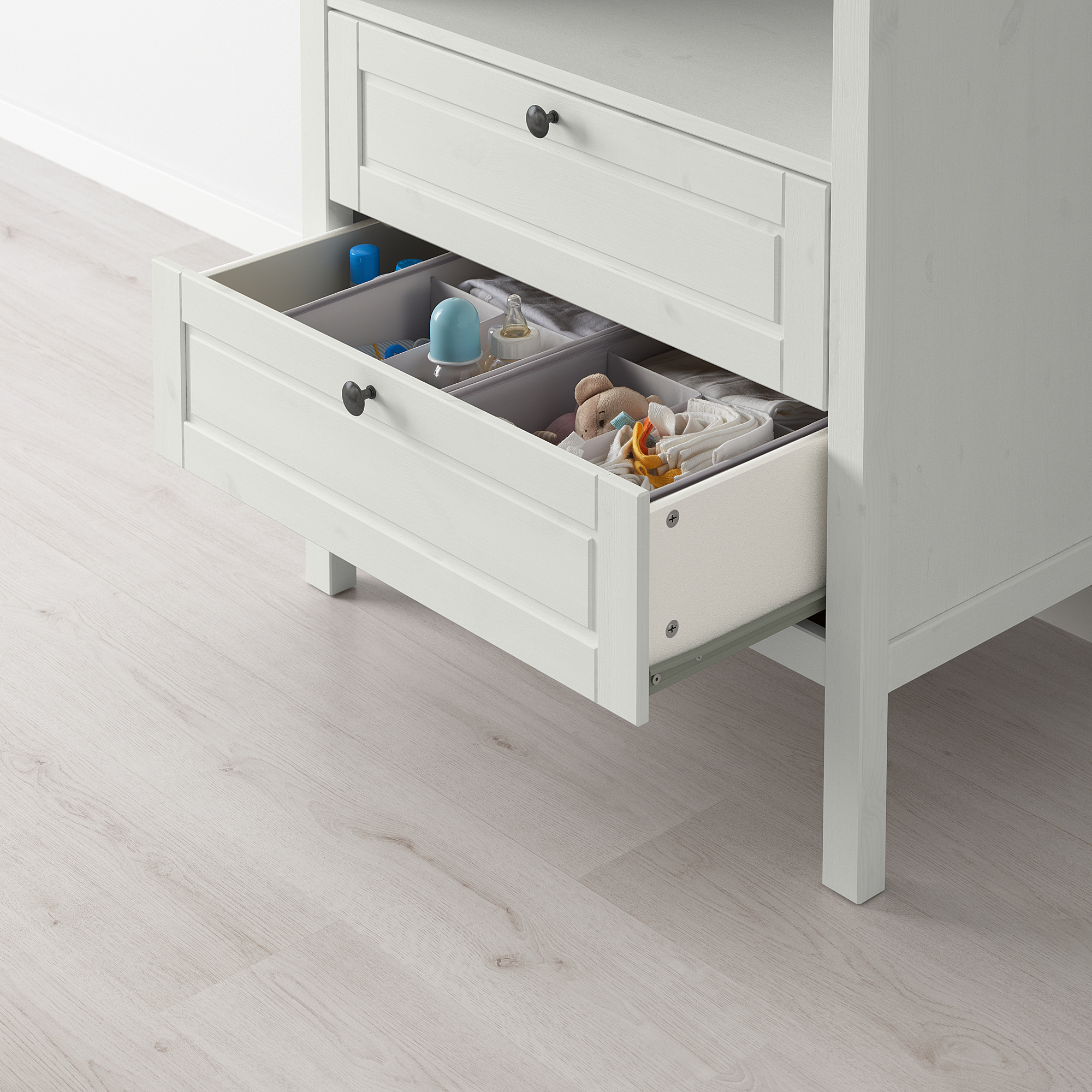 SUNDVIK changing table/chest of drawers