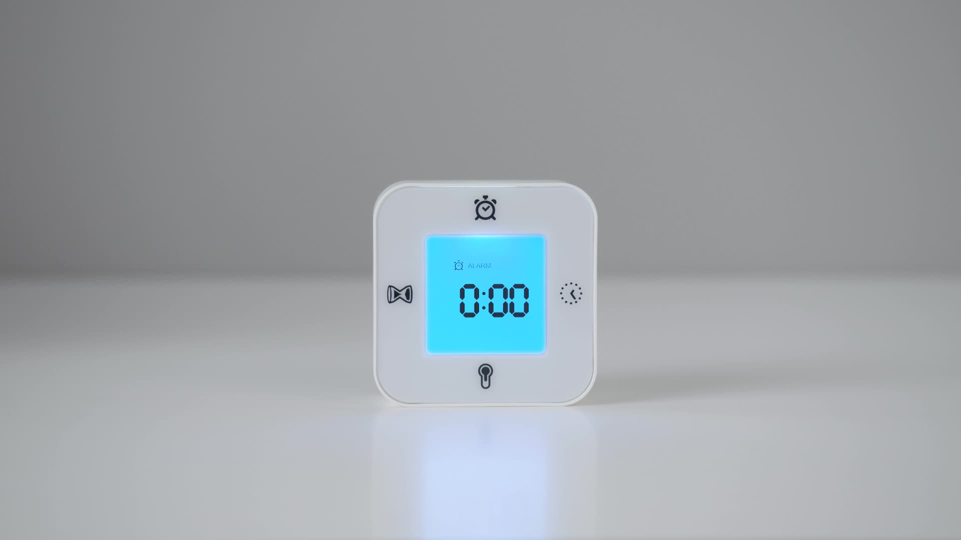 MARIAS KOMMERCE IKEA KLOCKIS Uhr - Thermometer, Alarm, Timer In Weiß