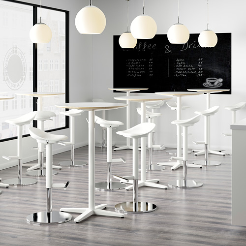 JANINGE - 吧台椅, 白色 | IKEA 線上購物 - PE594767_S4
