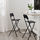 FRANKLIN - 折疊吧台椅, 黑色/黑色 | IKEA 線上購物 - PE680514_S1