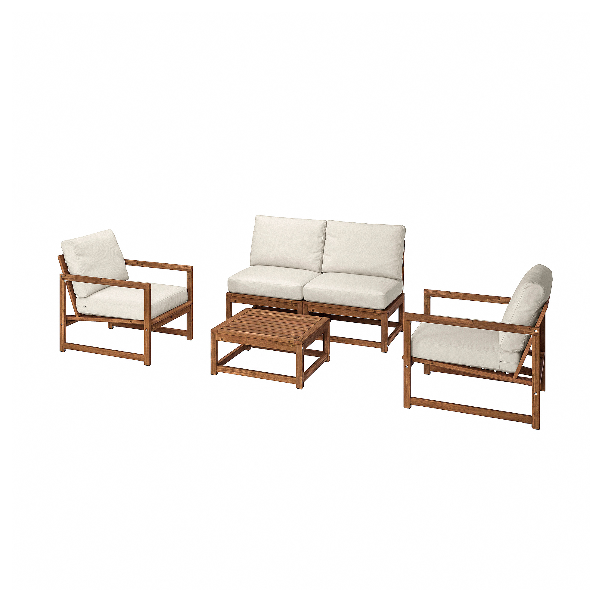NÄMMARÖ 4-seat conversation set, outdoor