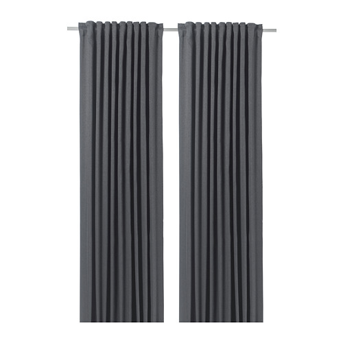 BLÅHUVA - 遮光窗簾 2件裝, 深灰色 | IKEA 線上購物 - PE756679_S4
