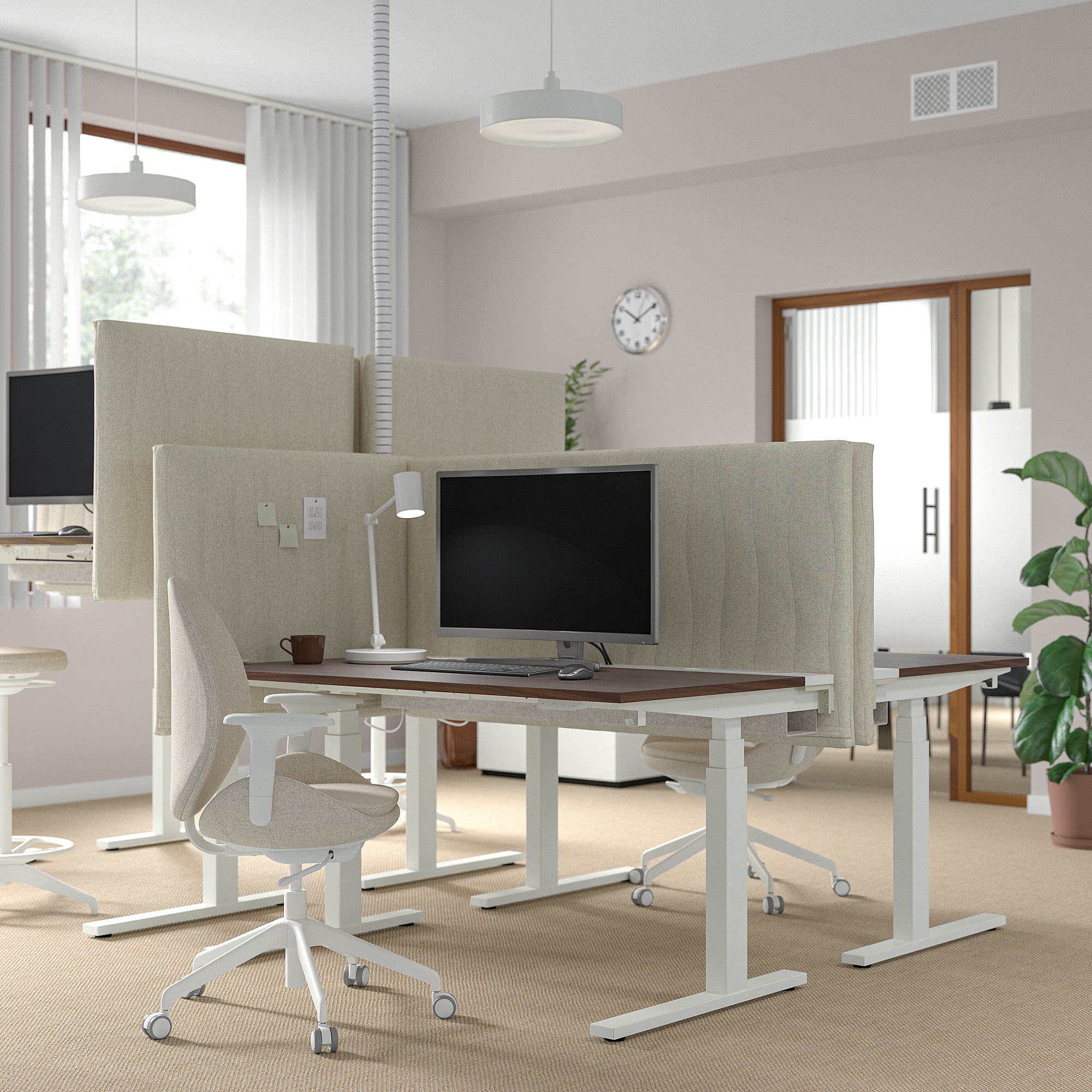 MITTZON acoustic screen for desk