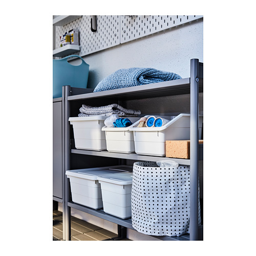 SOCKERBIT - 附蓋收納盒, 白色 | IKEA 線上購物 - PH142014_S4