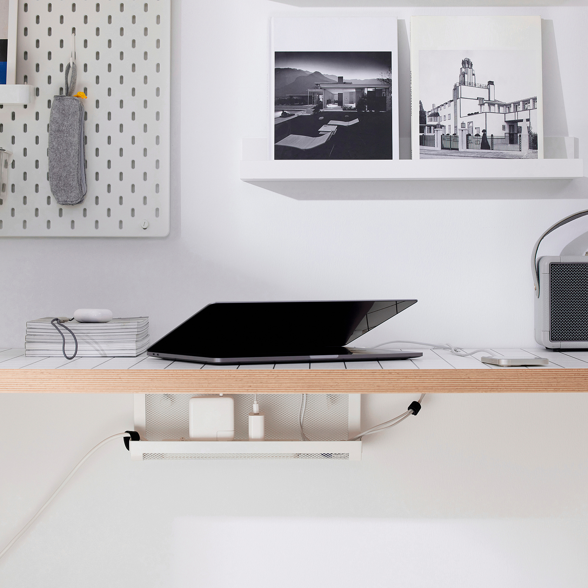 FÖRSÄSONG cable management tray