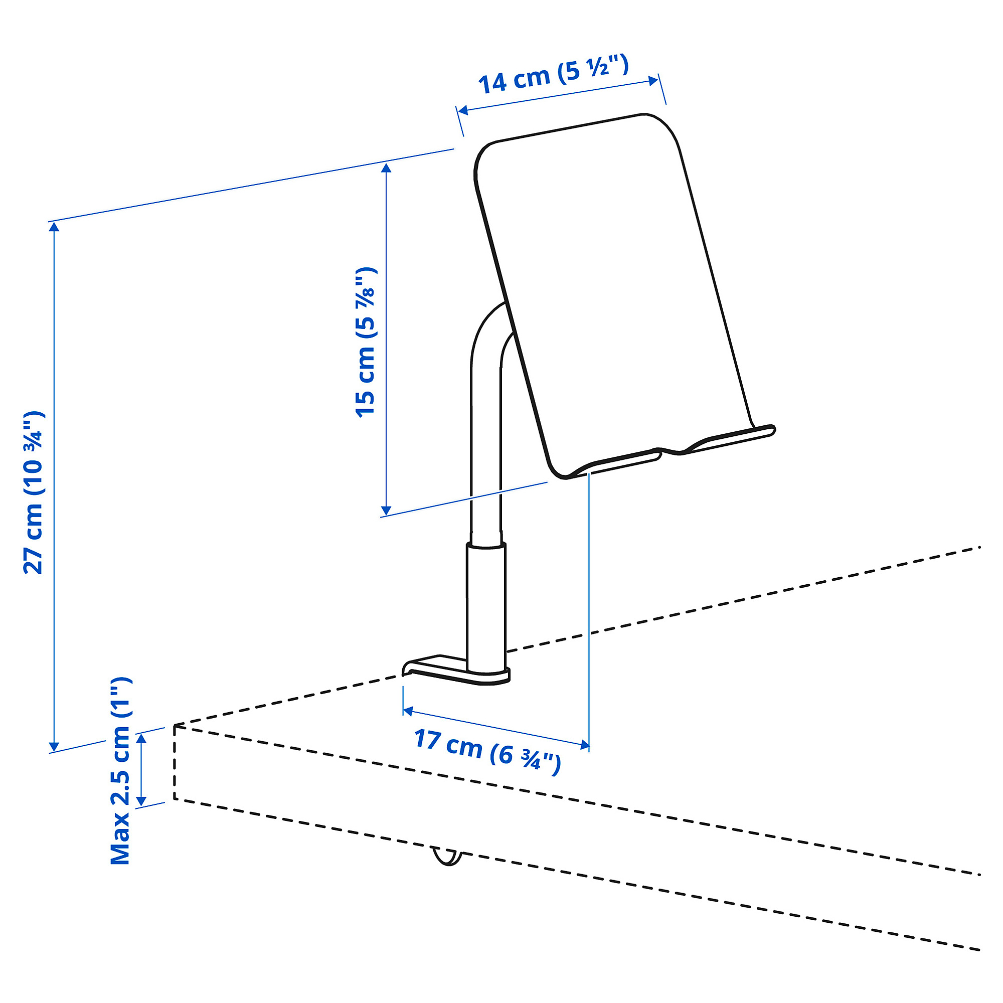 RELATERA desk combination sit/stand