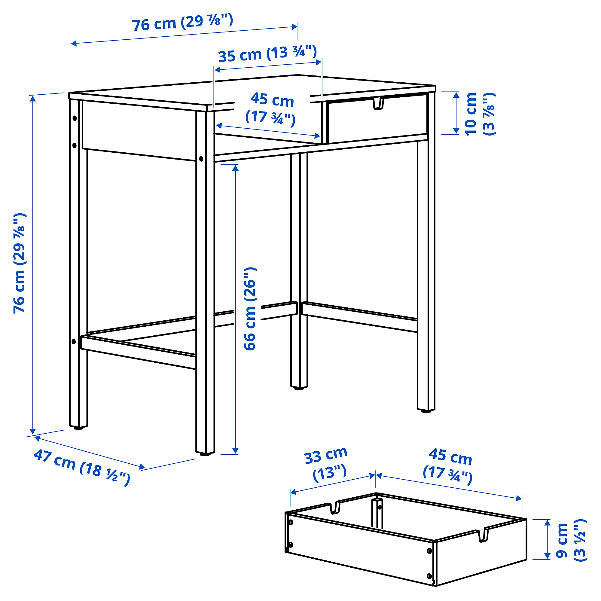 NORDKISA dressing table