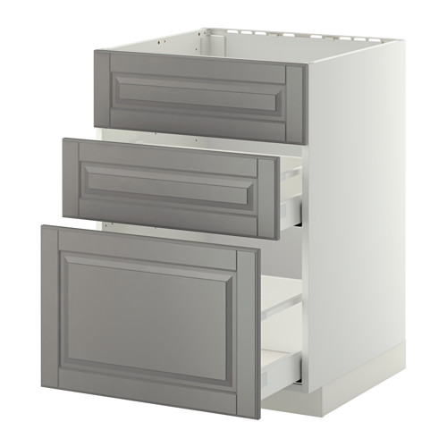 METOD/MAXIMERA base cab f sink+3 fronts/2 drawers