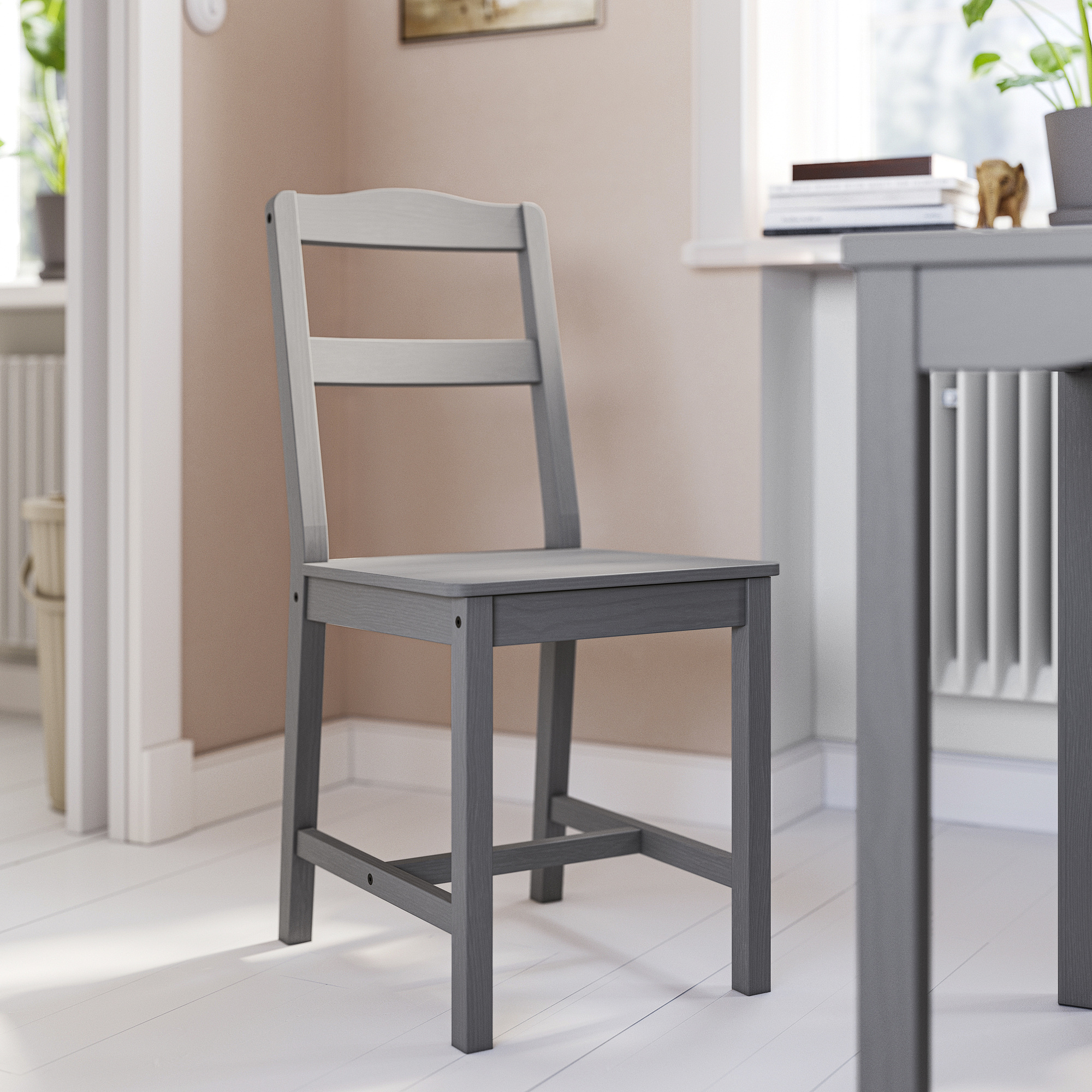HAUGA/HAUGA table and 4 chairs