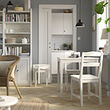 HAUGA/HAUGA table and 2 chairs