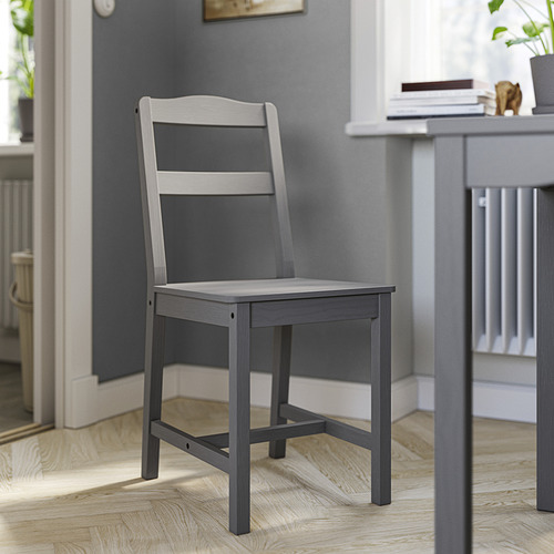 HAUGA/HAUGA table and 2 chairs