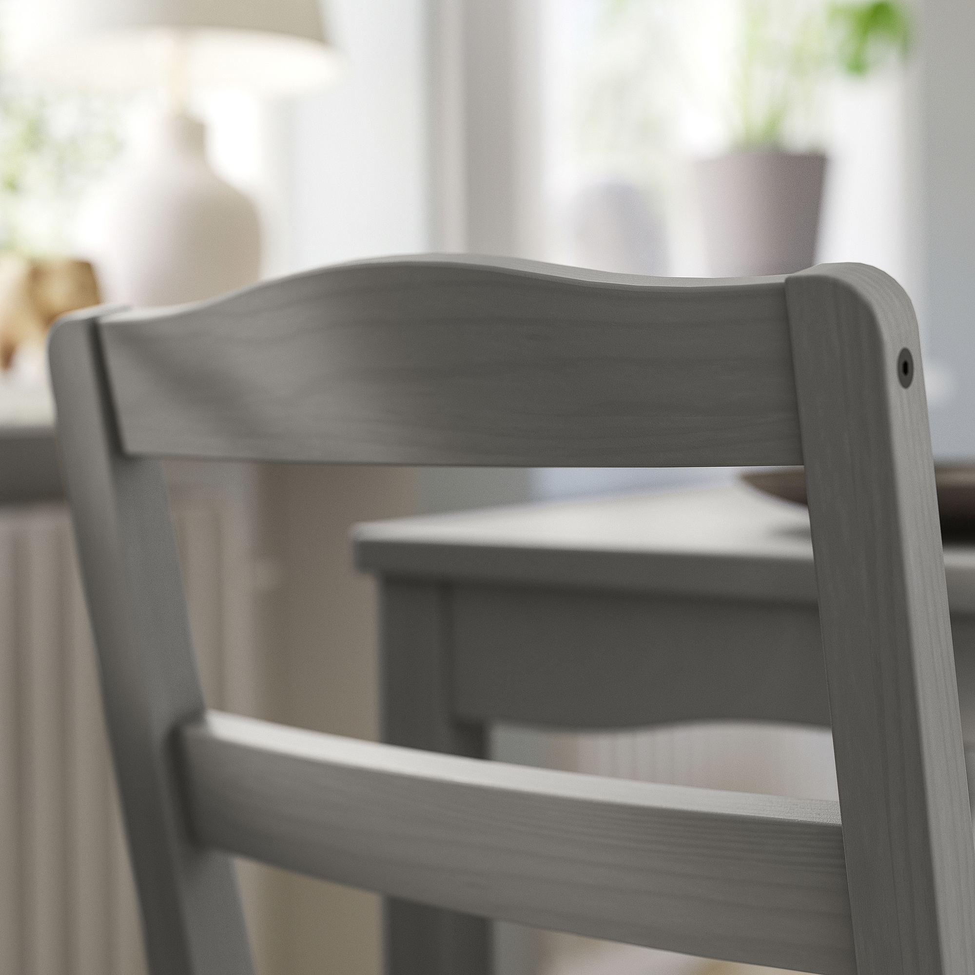 HAUGA/HAUGA table and 2 chairs