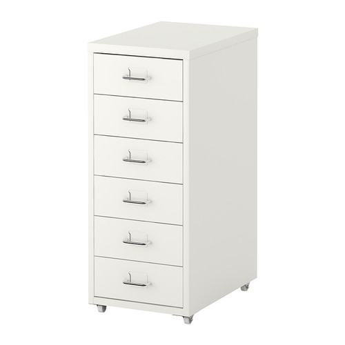 HELMER - drawer unit on castors, white, 28x69 cm | IKEA Taiwan Online - PE328644_S4