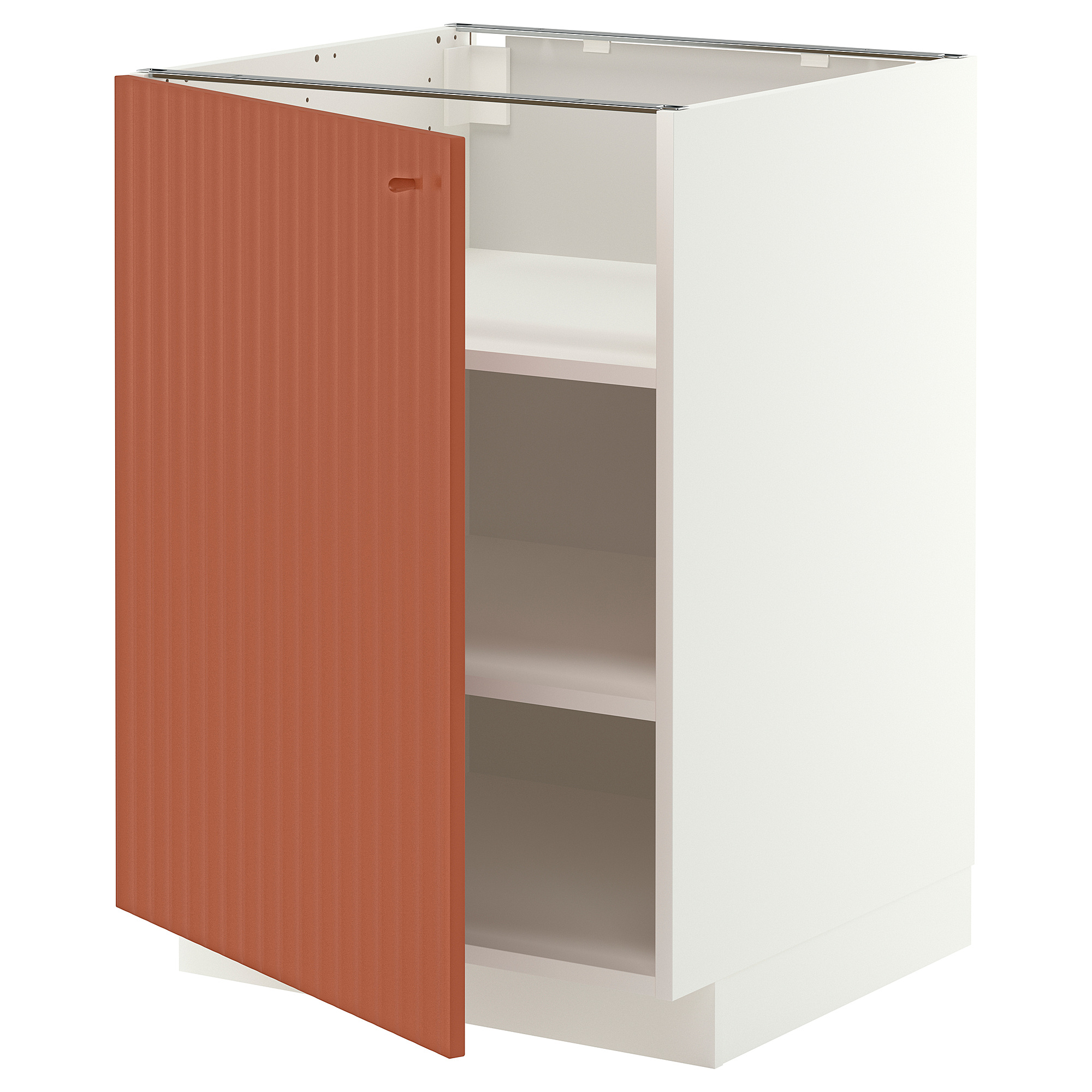 METOD base cabinet with shelves