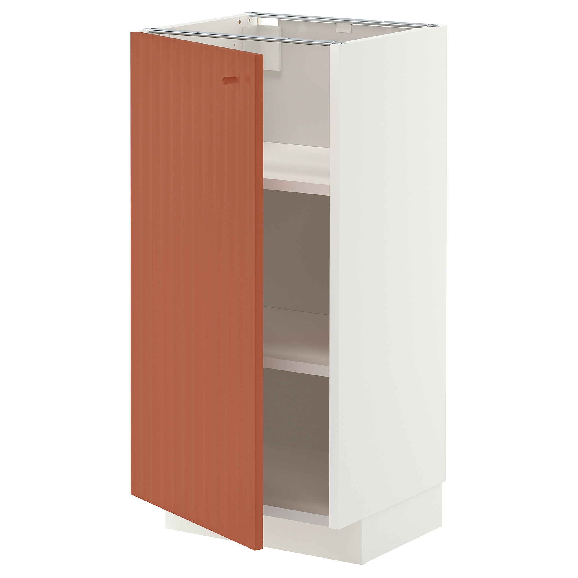 METOD base cabinet with shelves