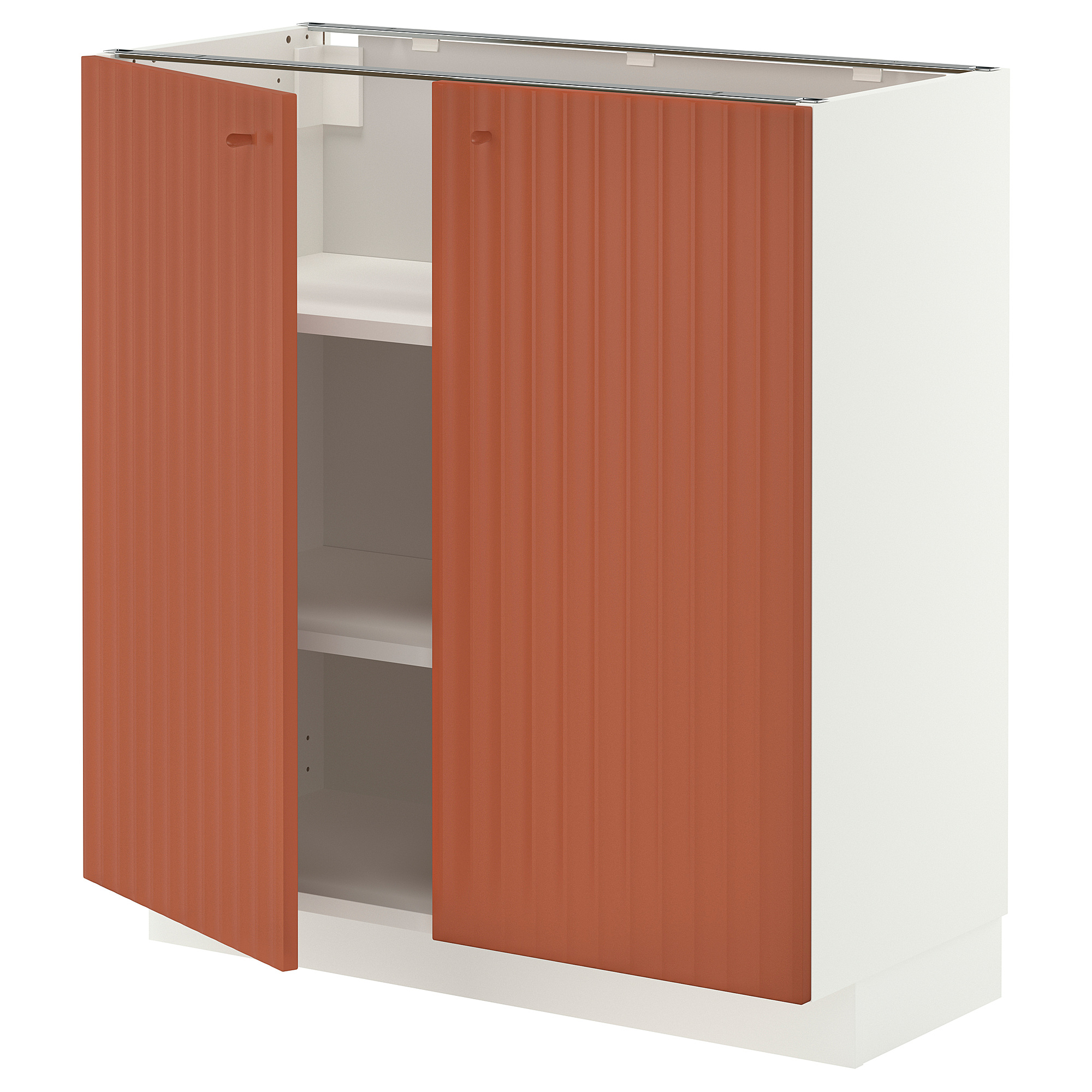 METOD base cabinet with shelves/2 doors