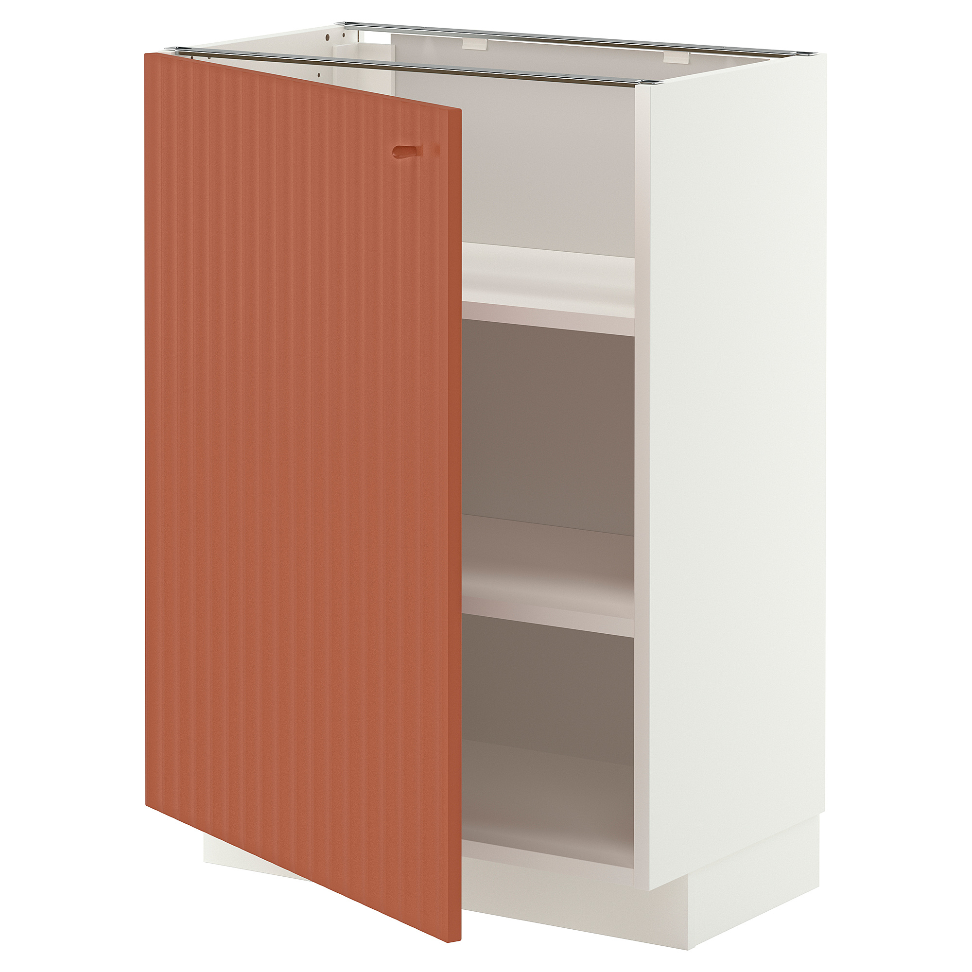 METOD base cabinet with shelves