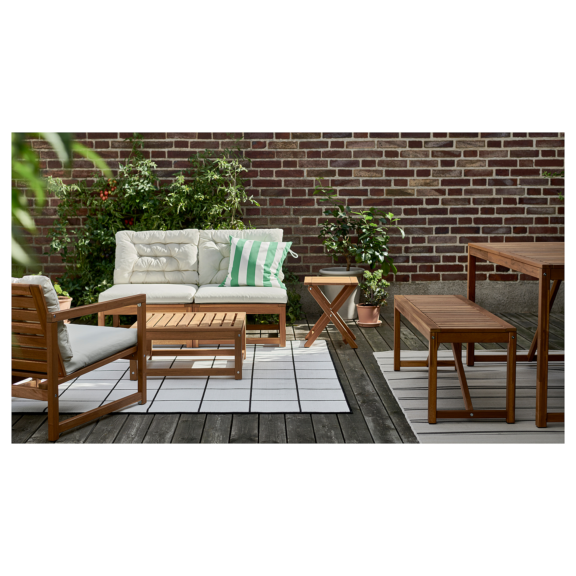 KUDDARNA back cushion, outdoor